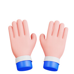 Obraz premium Hand Gesture Vol 3 3D Icon