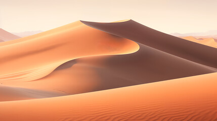 sand dunes in the desert