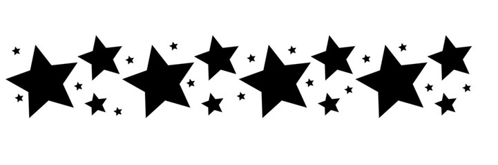 black stars, stars background, stars, star strip, simple stars, five-pointed stars