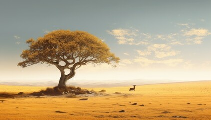 Magnificent African Steppe Scenery