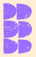 Naklejka premium Half circle background vector illustration