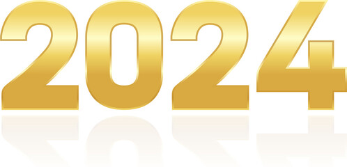 2024 New Year Gold	
