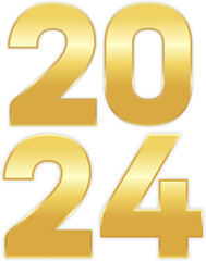 2024 New Year Gold	