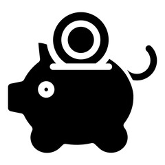 Solid Piggy icon