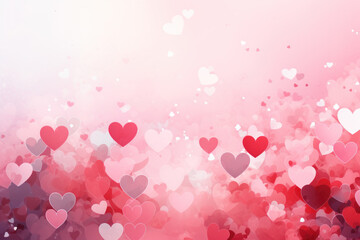 Obraz premium Heart shape Elements for valentine's day festival design