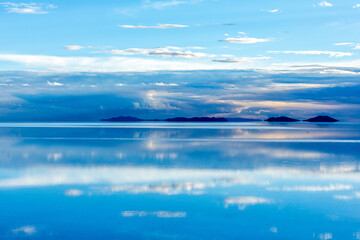 Fototapeta premium Bolivia countryside and Salt Flats