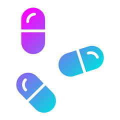 Capsule Vector Icon Design Illustration