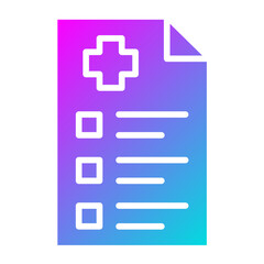 Obraz premium Health Check Vector Icon Design Illustration