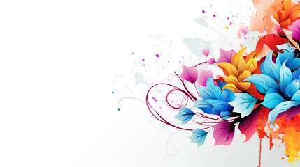Abstract Flower Png Background