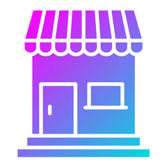 Obraz premium Store Vector Icon Design Illustration