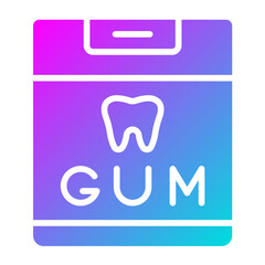 Chewing Gum Vector Icon Design Illustration