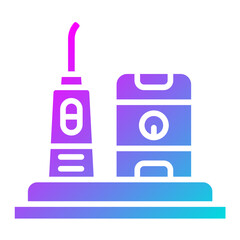 Dental Irrigator Vector Icon Design Illustration