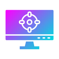 Focus Vector Icon Design Illustration