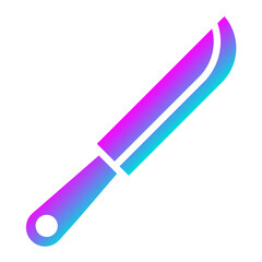 Knife Vector Icon Design Illustration