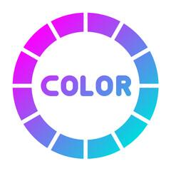 Color Vector Icon Design Illustration