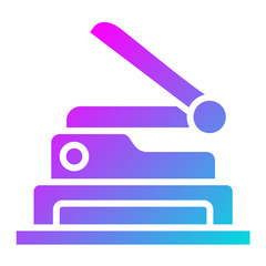 Puncher Vector Icon Design Illustration