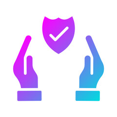 Protection Vector Icon Design Illustration