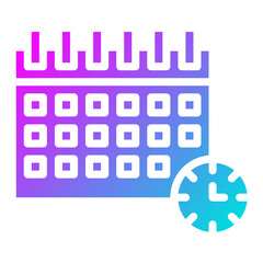 Calander Vector Icon Design Illustration