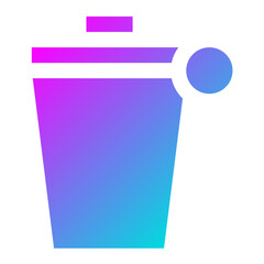 Bin Vector Icon Design Illustration