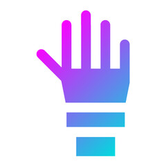 Obraz premium Hand Vector Icon Design Illustration