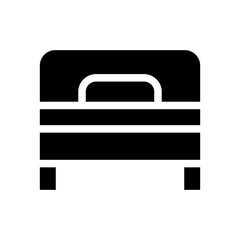 Solid Single Bed icon