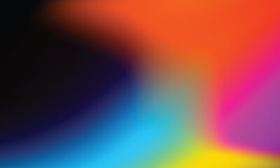 Blurred background with modern abstract light blurred color gradient. Smooth web template for your creative graphic design.