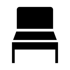 Solid Chair icon