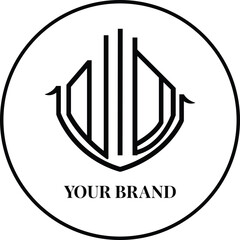 Modern Business Logo Design. Elegant branding