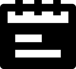 Fototapeta premium Calendar Icon