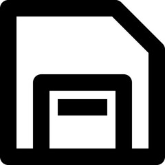 Fototapeta premium Save Disk Icon