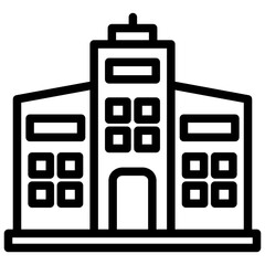 Carporation Outline Icon