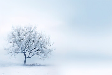 Fototapeta na wymiar Modern abstract natur winter background, low opacity, with empty copy space