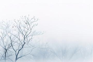 Fototapeta na wymiar Modern abstract natur winter background, low opacity, with empty copy space