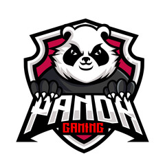 Panda Mascot Logo for Gaming, Sports, eSport, Team, Club