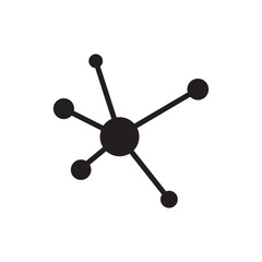 network icon design vector isolated