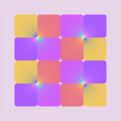 Modern colorful squares background