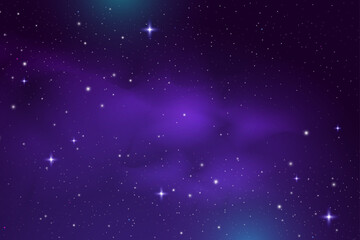 Night sky background. Galaxy background. Starry night sky.