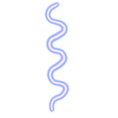 glowing stripe desktop png icon, neon ribbons sticker, neon figure, glowing figure, neon geometrical figures 