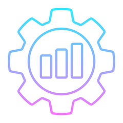 Growth Gradient Icon
