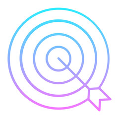 Target Gradient Icon