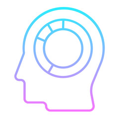 Strategy Gradient Icon