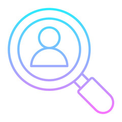 Recruitment Gradient Icon