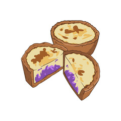 Ube_Cheese_Tart