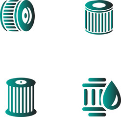 set of icons for web