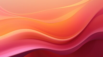 Abstract gradient background with pink, red, orange, yellow colors waves