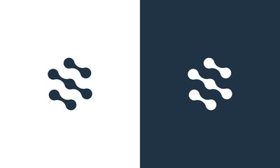 collection of initial S vector design logo templates Very suitable for use in business consulting and technology companies