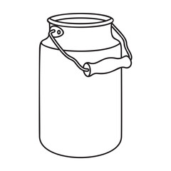 milk container illustration