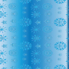 seamless geometric pattern vector pattern snowflakes new year