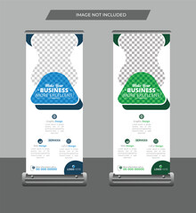 Professional modern roll up banner design, creative business agency roll up banner template. Modern banner stand, billboard template, business promotion banner sat, roll up , display.