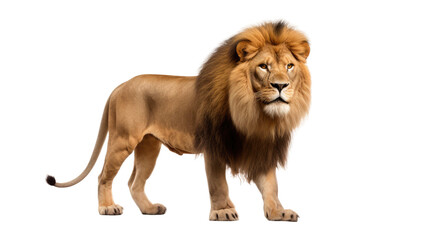 lion on transparent background